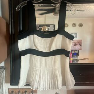 Burberry pretty camisole top or blouse. Authentic.